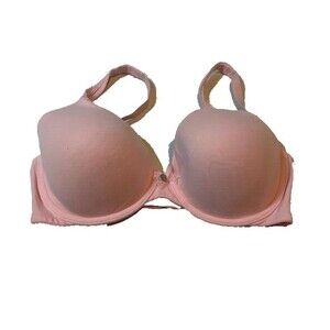 Victoria’s Secret PINK Bra 34D Perfect Coverage Lined T-Shirt Underwire Everyday